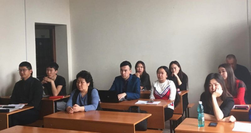 На ФАТ прошла открытая лекция доцента Монгольского национального университета Сарантуяа Шарав