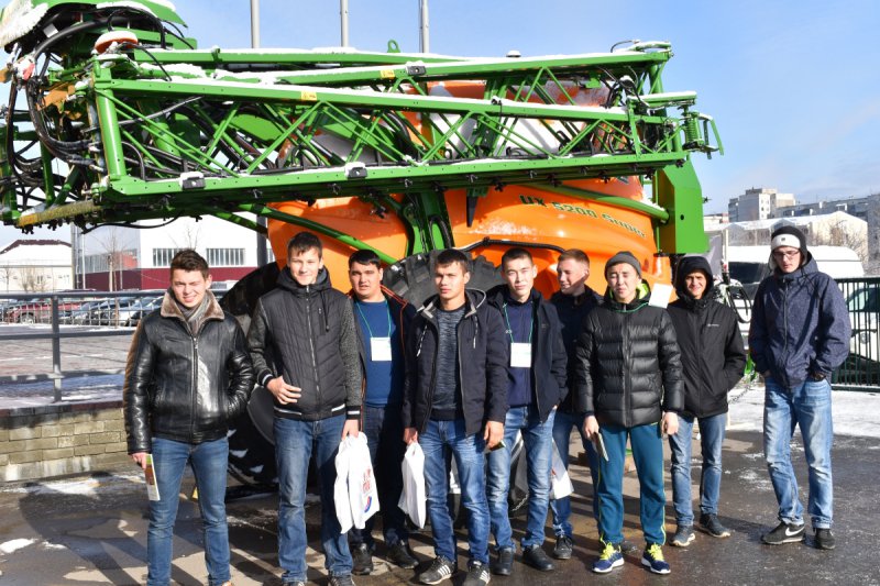 Студенты аграрного колледжа на международной выставке «АгроЭкспоСибирь»