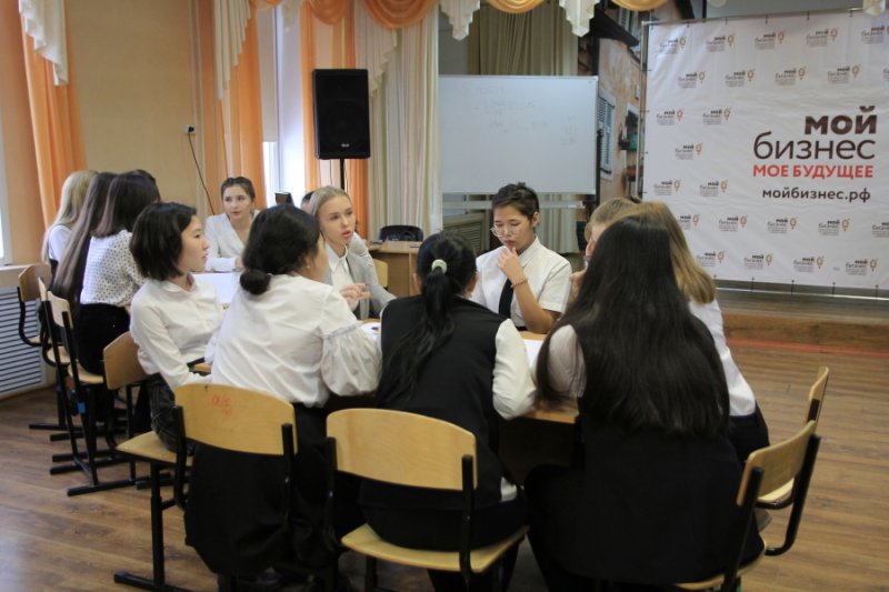 Открытые уроки по предпринимательству в школах Горно-Алтайска