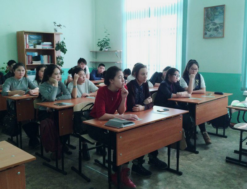 Профориентационная встреча со старшеклассниками МБОУ «СОШ №7 г. Горно-Алтайска»