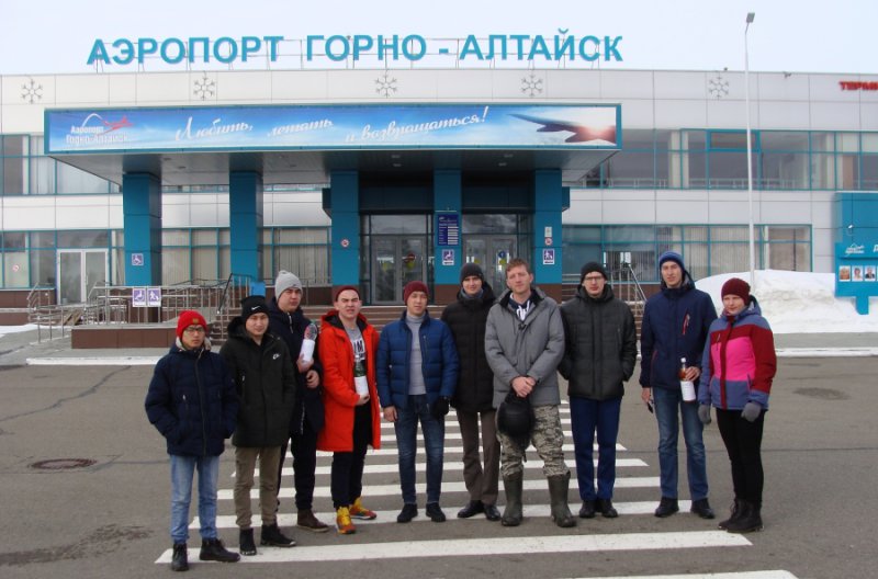 Экскурсия студентов ФМИТИ в АО «Аэропорт Горно-Алтайск» 
