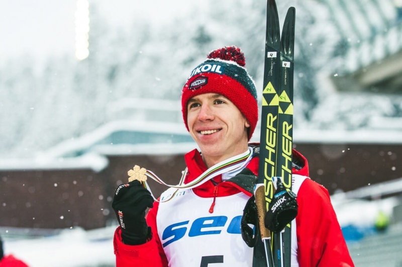 Андрей Собакарёв бронзовый призёр Чемпионата России по лыжным гонкам