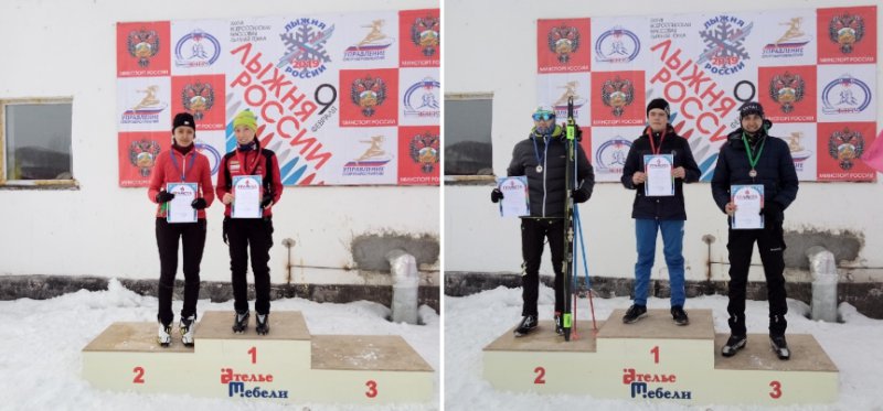 Студенты ГАГУ - победители соревнований по лыжным гонкам
