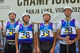 Во второй день Чемпионата Европы по рафтингу всё золото вновь у российских команд