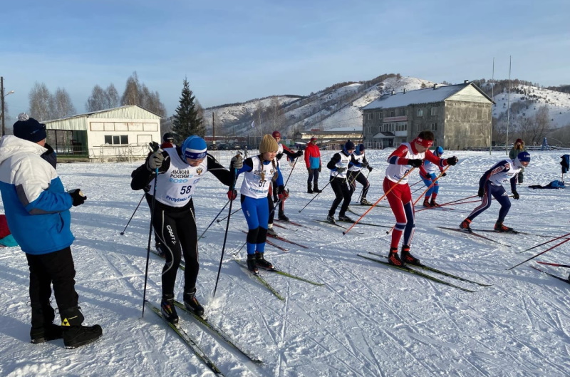 Представители ГАГУ успешно выступили на Чемпионате и Первенстве Республики Алтай по лыжным гонкам