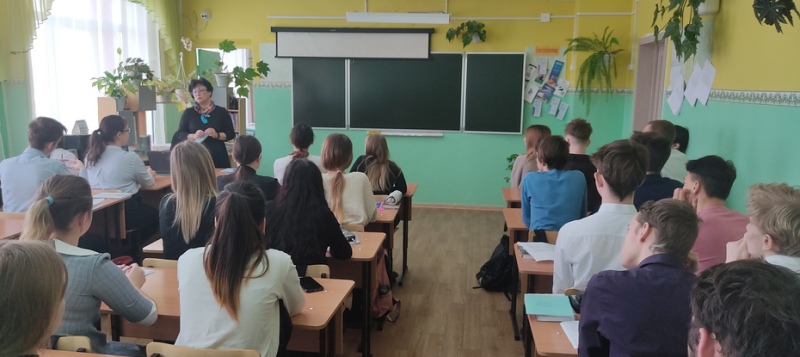 Встреча преподавателей ФМО ФМИТИ ГАГУ со школьниками выпускных классов Майминской СОШ №3
