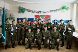 Военно-патриотический клуб «БАрС» ГАГУ отметил 38-у годовщину  со дня становления