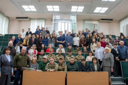 Участники СВО провели «Разговор о важном» со студентами нашего университета 