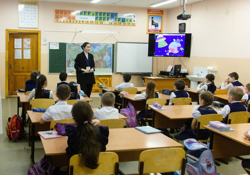 Студенты - участники конкурса педагогического мастерства провели «Разговоры о важном»